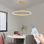 Round Pendant Light Dimmable Breakfast Island Lighting