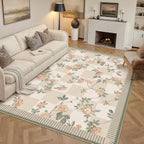 Vintage Rugs for Living Room Machine Washable Non Slip