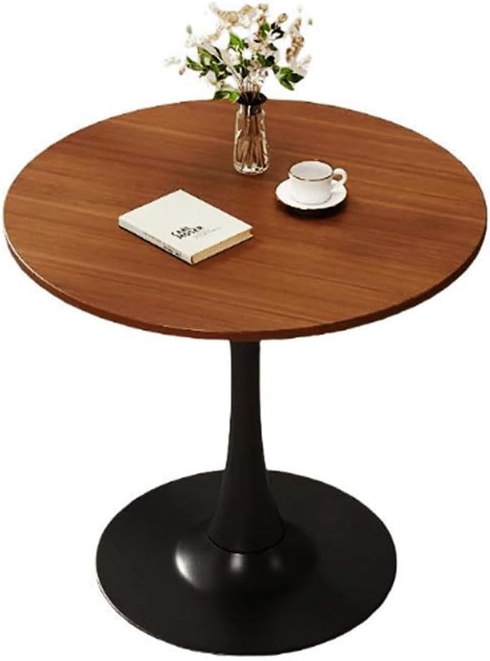 Round Wooden Dining Table Small Tulip for 2-4 Person