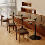 Round Wooden Dining Table Small Tulip for 2-4 Person