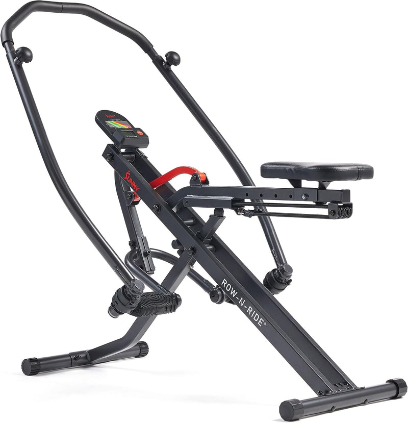 Row-N-Ride Trainer for Full-Body Home Exercise