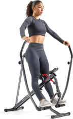 Row-N-Ride Trainer for Full-Body Home Exercise
