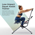 Row-N-Ride Trainer for Full-Body Home Exercise