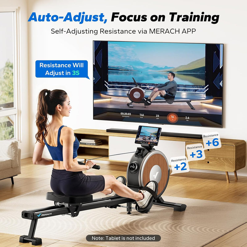 Rowing Machine for Home Gym 16 Resistance Levels
