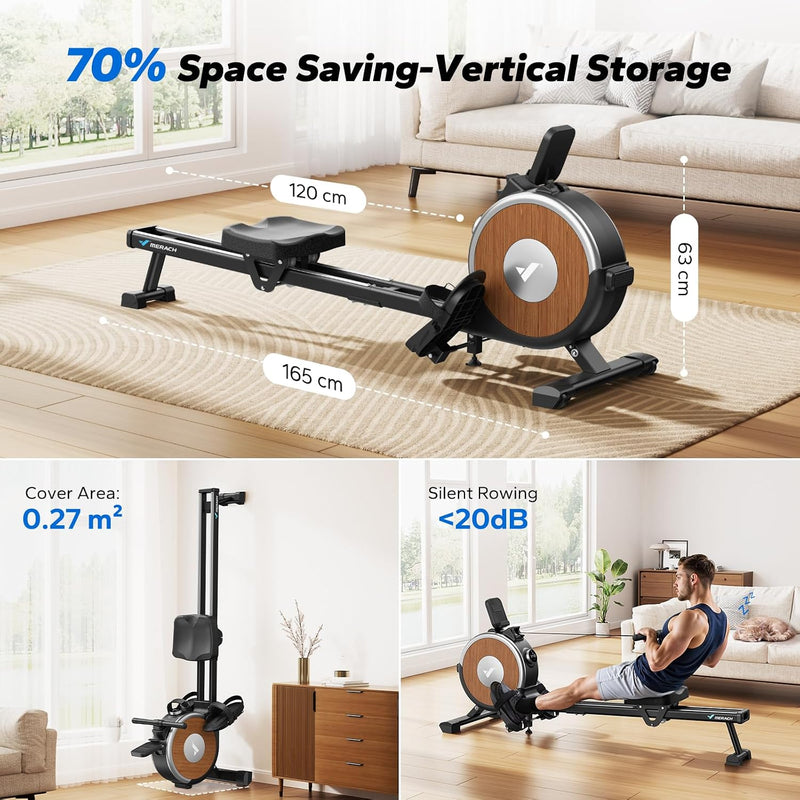 Rowing Machine for Home Gym 16 Resistance Levels