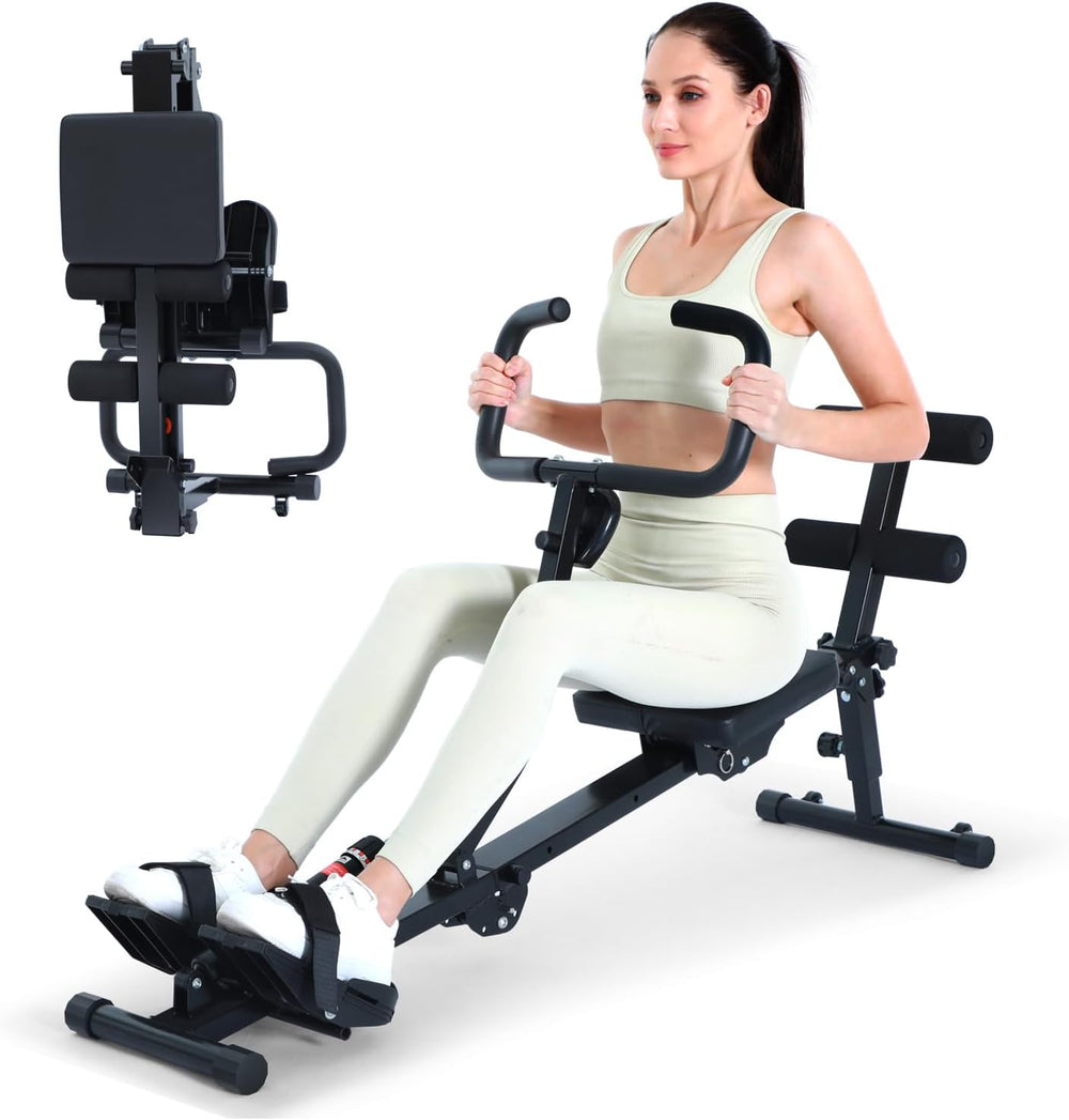 Rowing Machine for Home Gym Foldable Hydraulic