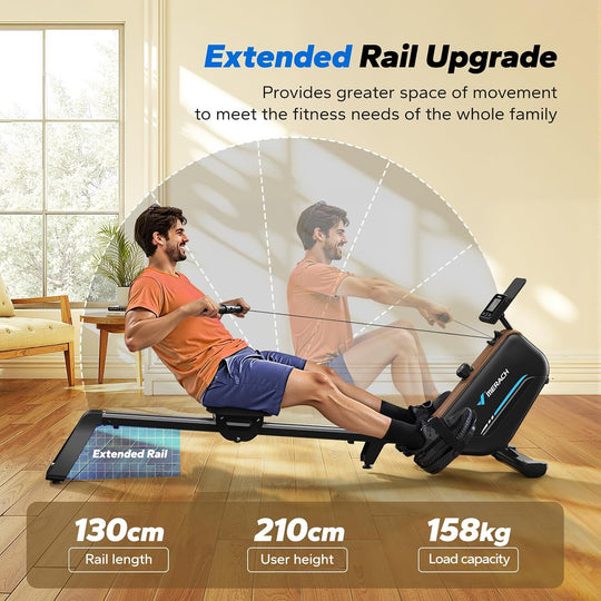 Rowing Machine for Home Magnetic Rower 40KG