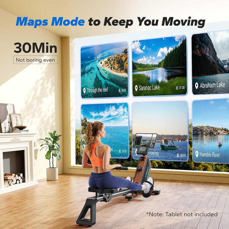 Rowing Machine for Home Magnetic Rower 40KG