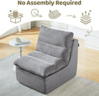 Roxgox Boneless Chair Small Lounge Chairs for Adults
