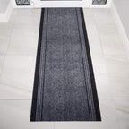 Rubber Backed Very Long Hallway Hall Runner Narrow