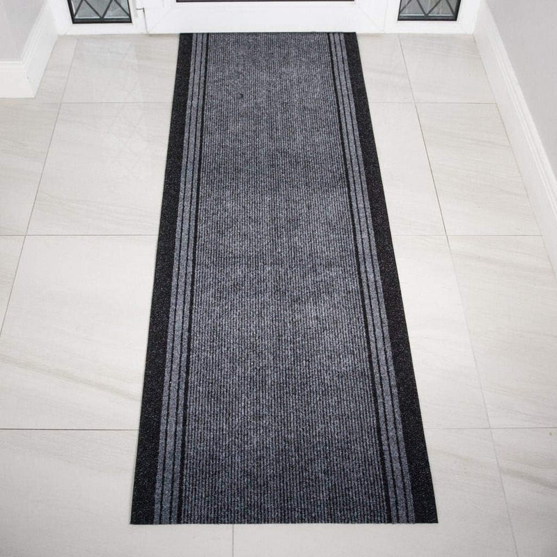 Rubber Backed Very Long Hallway Hall Runner Narrow