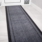 Rubber Backed Very Long Hallway Hall Runner Narrow