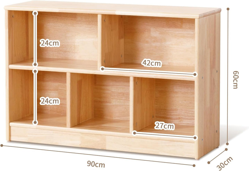 Kids Shelf 2-Tier Toy Storage and Organisers 90