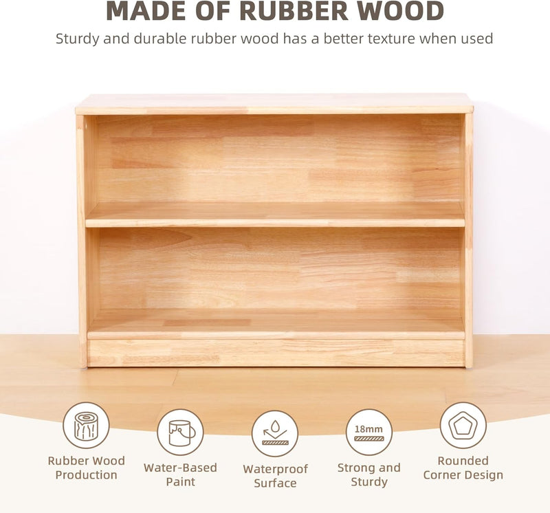 Kids Shelf 2-Tier Toy Storage and Organisers 90