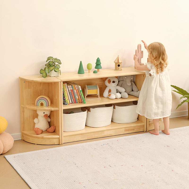 Kids Shelf 2-Tier Toy Storage and Organisers 90
