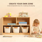 Kids Shelf 2-Tier Toy Storage and Organisers 90
