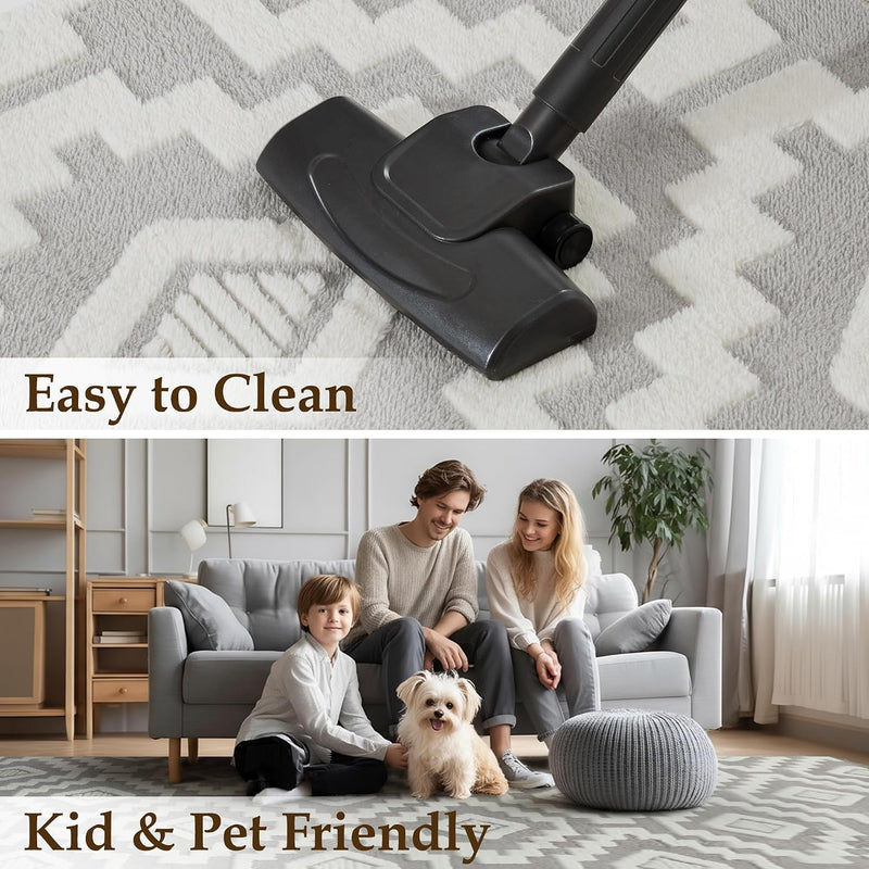 Washable Rug for Living Room Non Slip