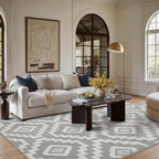 Washable Rug for Living Room Non Slip