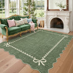 Rug for Living Room Washable Area