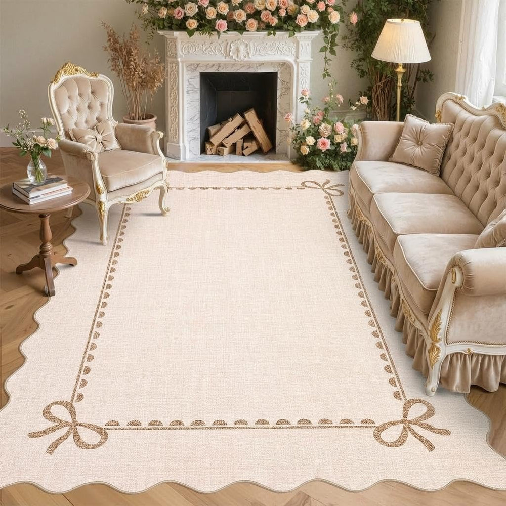 Rug for Living Room Washable Area