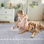 Rug for Living Room Washable Area