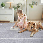 Rug for Living Room Washable Area
