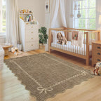 Rug for Living Room Washable Area