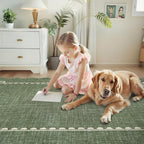 Rug for Living Room Washable Area