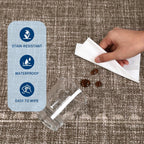 Rug for Living Room Washable Area
