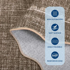 Rug for Living Room Washable Area