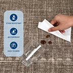 Rug for Living Room Washable Area