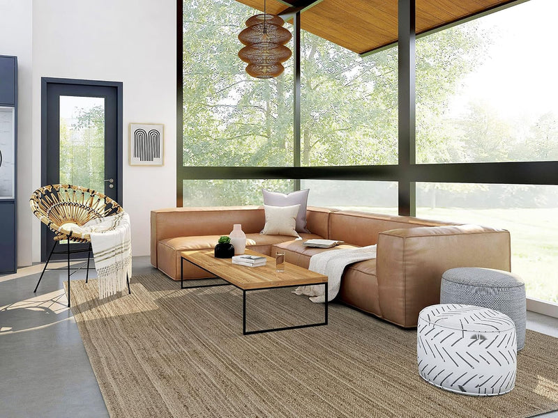 Rug Jute Alhambra Natural Colour Area 100% Fibre