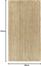 Rug Jute Granada Natural Colour Area 100