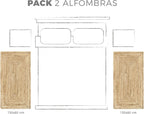 Rug Jute Round Alhambra Natural Colour Area