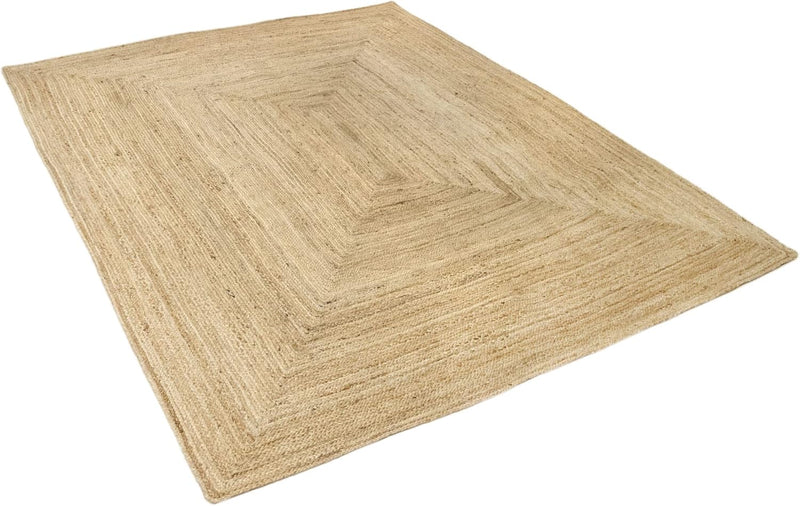 Rug Jute Round Alhambra Natural Colour Area