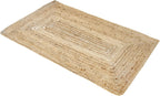Rug Jute Round Alhambra Natural Colour Area