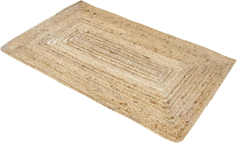 Rug Jute Round Alhambra Natural Colour Area