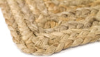 Rug Jute Round Alhambra Natural Colour Area