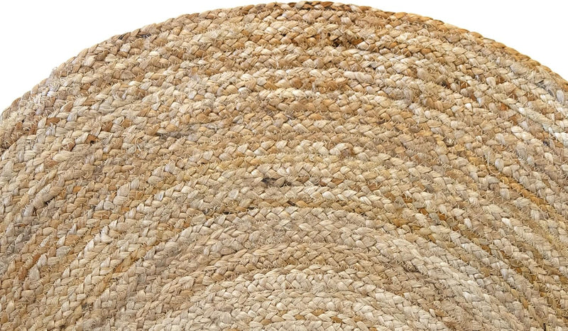 Rug Jute Round Alhambra Natural Colour Area