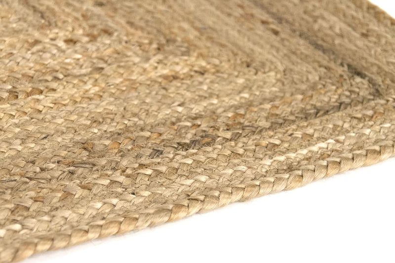 Rug Jute Round Alhambra Natural Colour Area