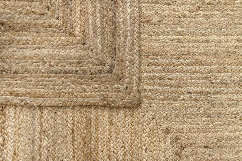 Rug Jute Round Alhambra Natural Colour Area