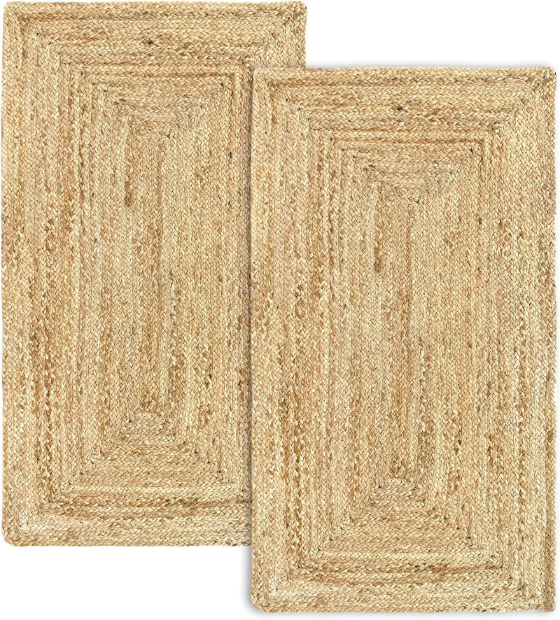 Rug Jute Round Alhambra Natural Colour Area