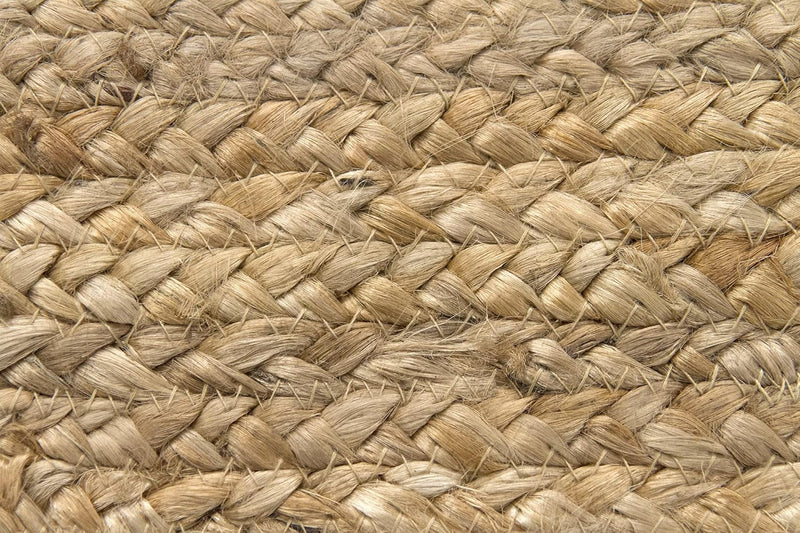 Rug Jute Round Alhambra Natural Colour Area