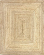 Rug Jute Round Alhambra Natural Colour Area