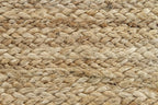 Rug Jute Round Alhambra Natural Colour Area