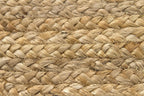 Rug Jute Round Alhambra Natural Colour Area