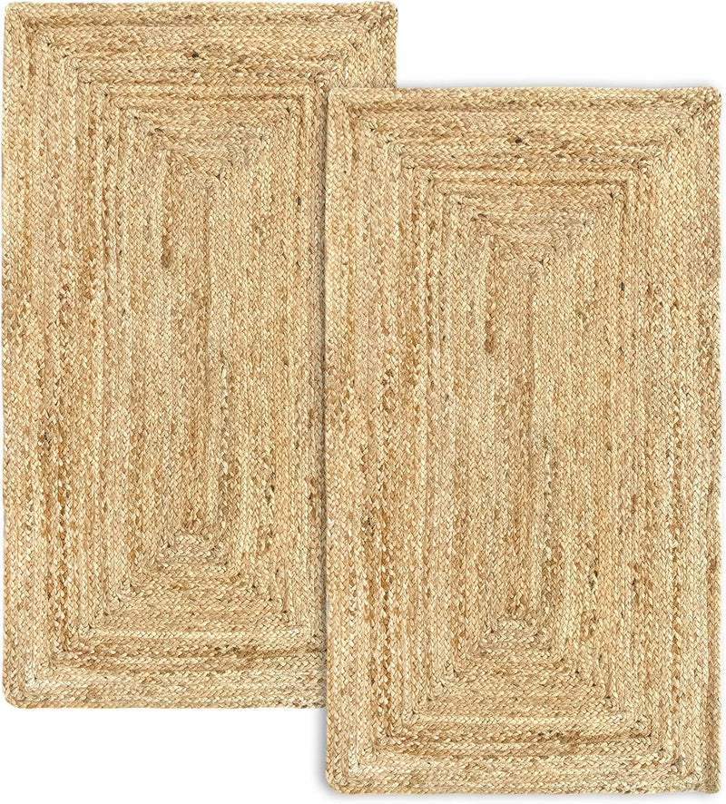 Rug Jute Round Alhambra Natural Colour Area