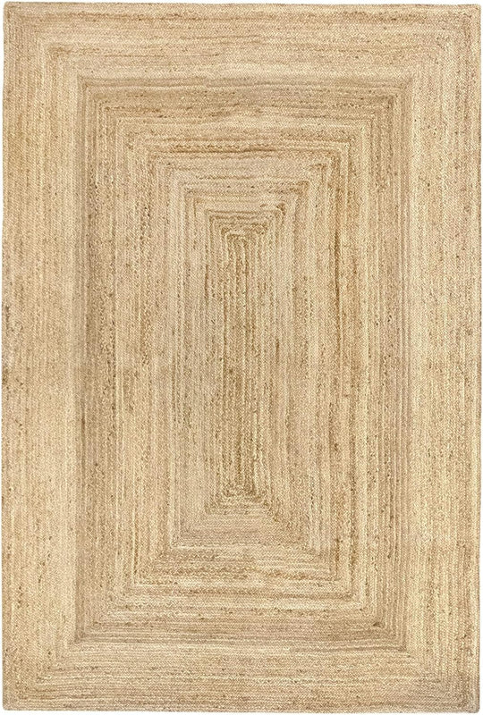 Rug Jute Round Alhambra Natural Colour
