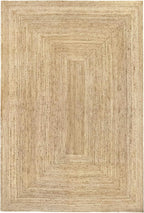 Rug Jute Round Alhambra Natural Colour Area