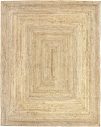 Rug Jute Round Alhambra Natural Colour Area